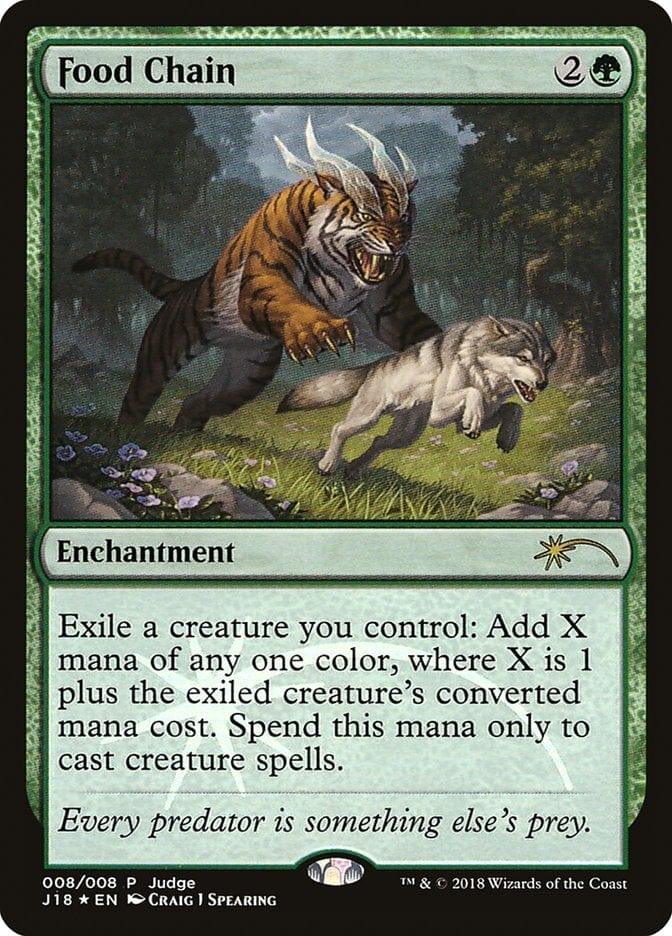 Magic: The Gathering MTG Single Food Chain [Judge Gift Cards 2018]