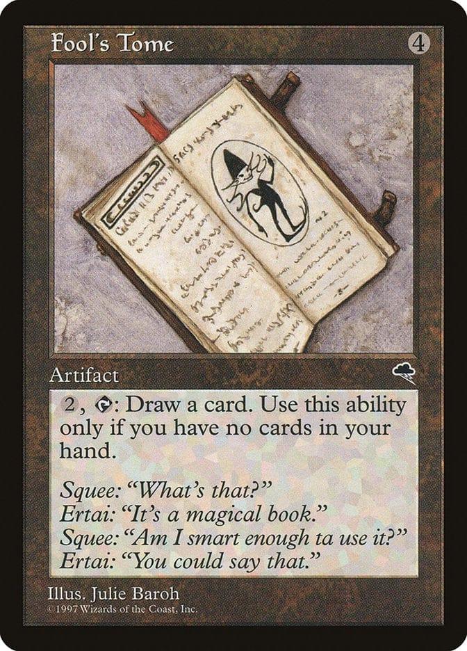 Magic: The Gathering MTG Single Fool's Tome [Tempest]