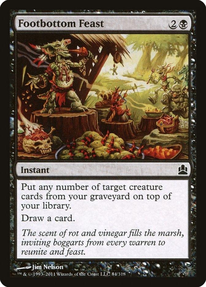 Magic: The Gathering MTG Single Footbottom Feast [Commander 2011]