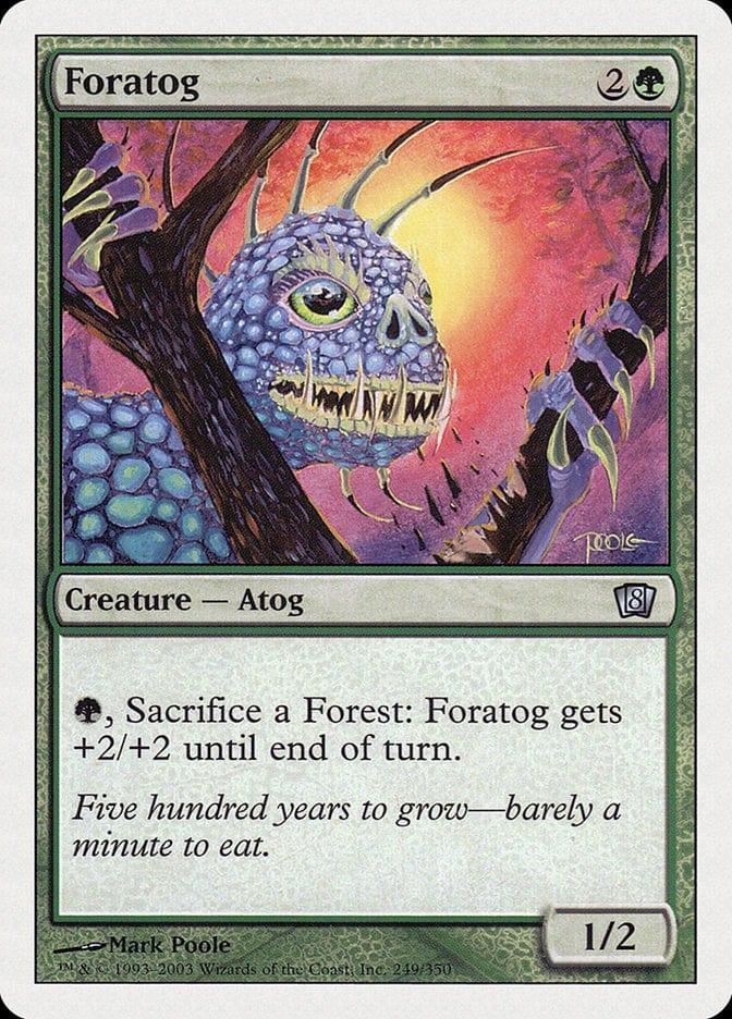 Magic: The Gathering MTG Single Foratog [Eighth Edition]
