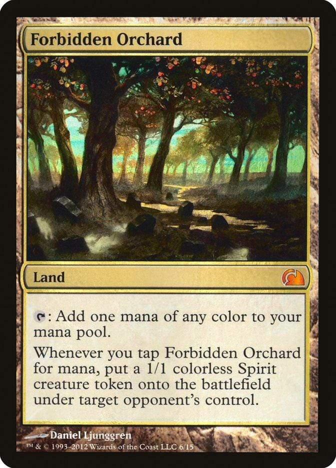 Magic: The Gathering MTG Single Forbidden Orchard [From the Vault: Realms]