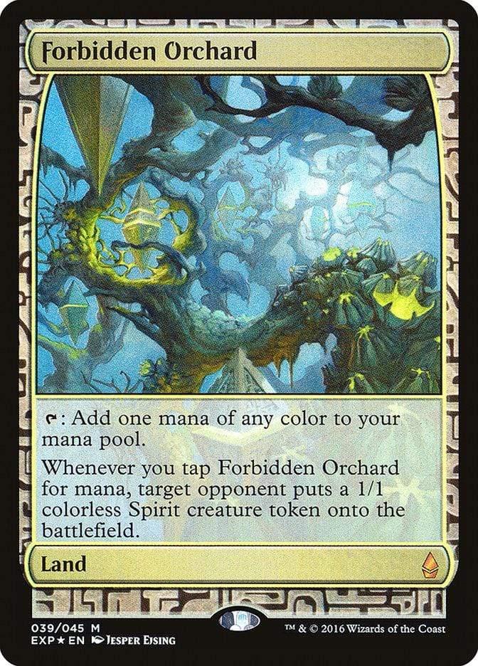 Magic: The Gathering MTG Single Forbidden Orchard [Zendikar Expeditions]
