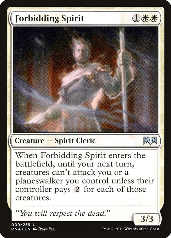 Magic: The Gathering MTG Single Forbidding Spirit [Ravnica Allegiance]