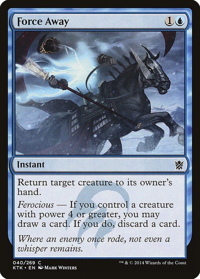 Magic: The Gathering MTG Single Force Away [Khans of Tarkir]
