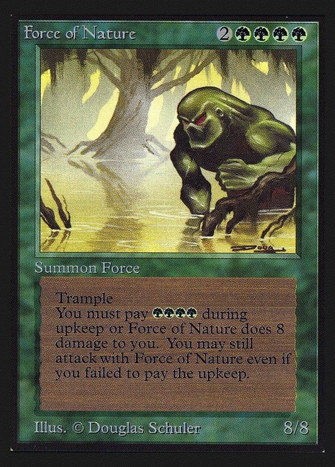 Magic: The Gathering MTG Single Force of Nature [Collectors’ Edition]