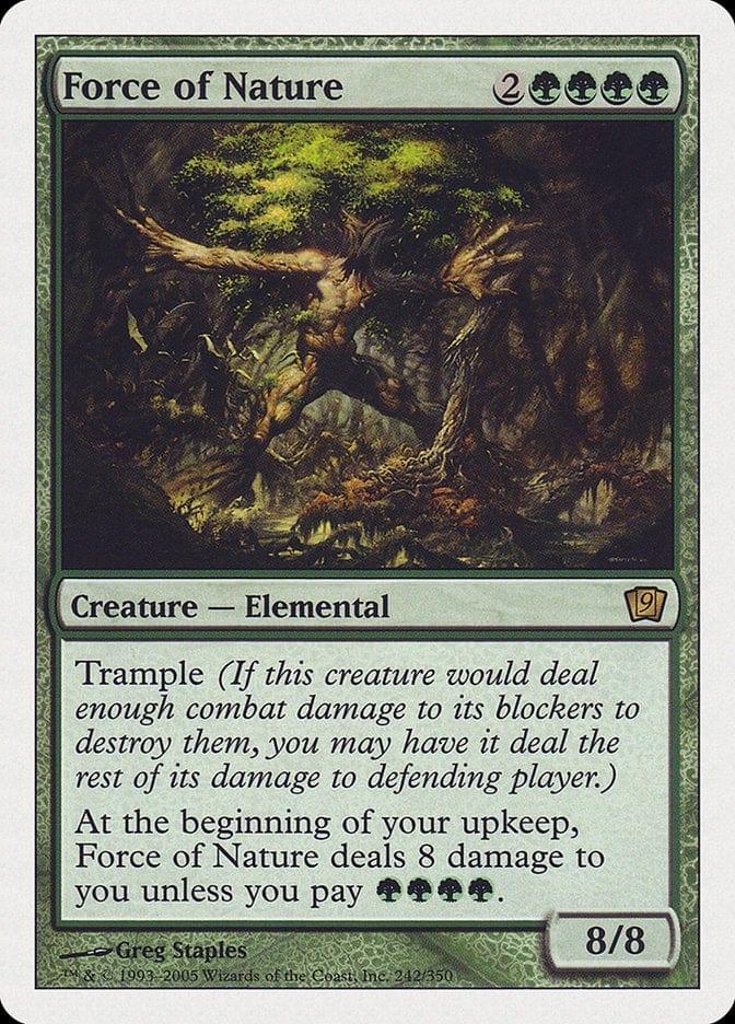 Magic: The Gathering MTG Single Force of Nature [Ninth Edition]