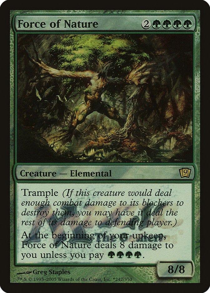 Magic: The Gathering MTG Single Force of Nature [Release Events]