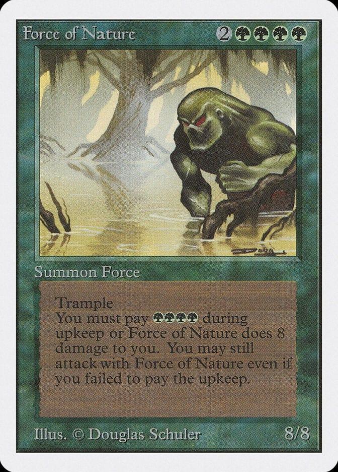 Magic: The Gathering MTG Single Force of Nature [Unlimited Edition]
