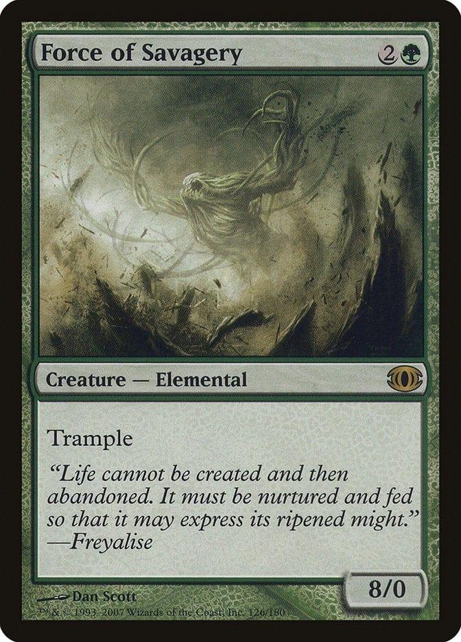 Magic: The Gathering MTG Single Force of Savagery [Future Sight]