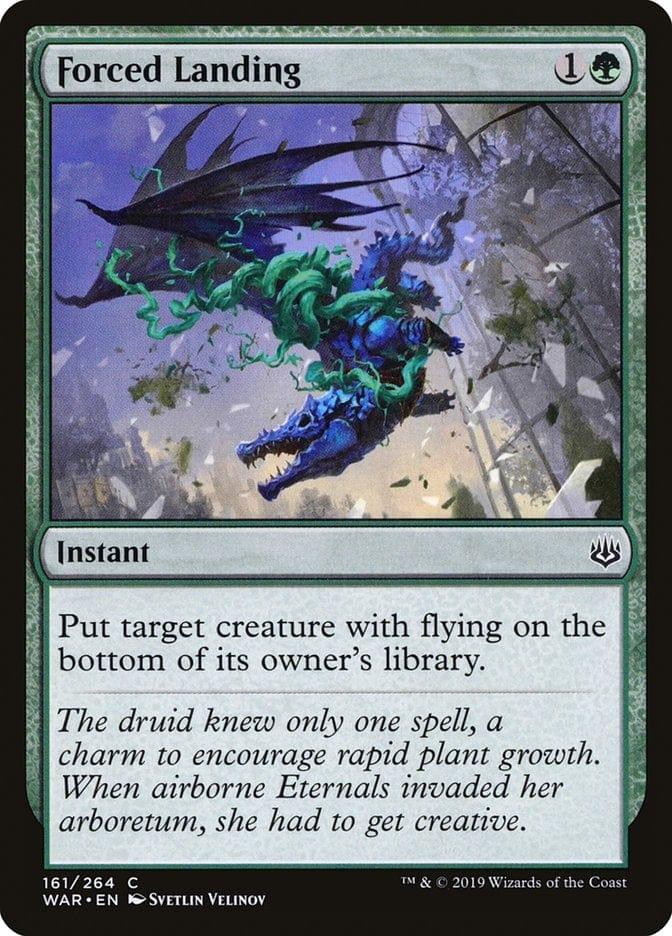 Magic: The Gathering MTG Single Forced Landing [War of the Spark]