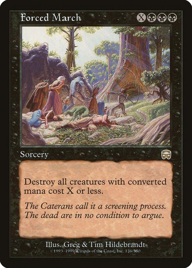 Magic: The Gathering MTG Single Forced March [Mercadian Masques]