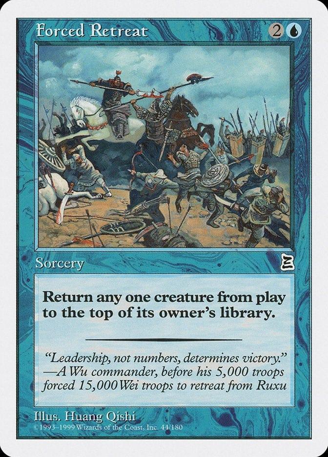 Magic: The Gathering MTG Single Forced Retreat [Portal Three Kingdoms]