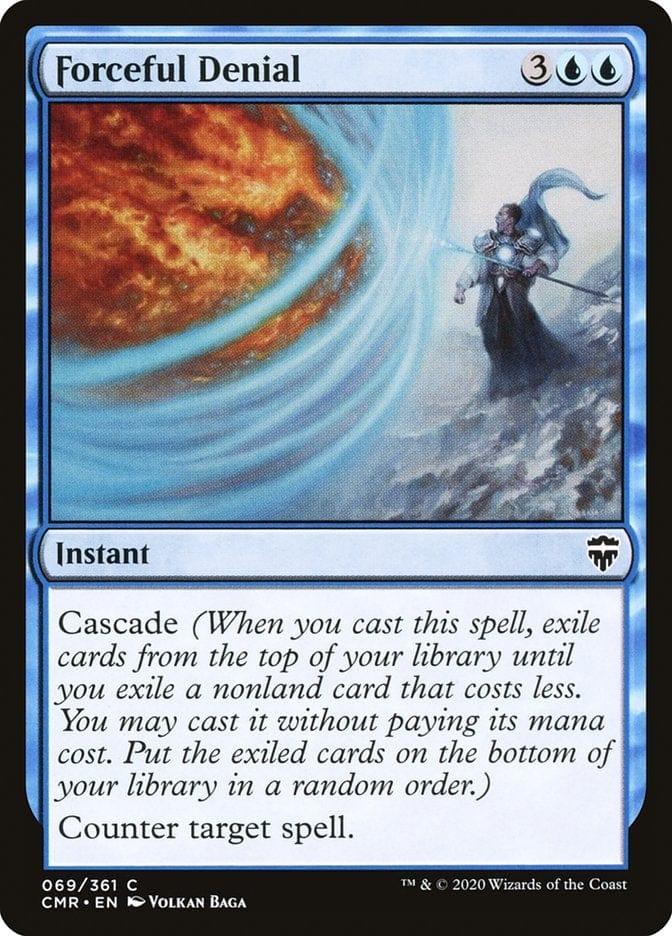 Magic: The Gathering MTG Single Forceful Denial [Commander Legends]