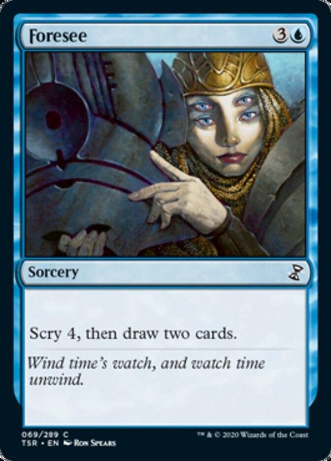 Magic: The Gathering MTG Single Foresee [Time Spiral Remastered]