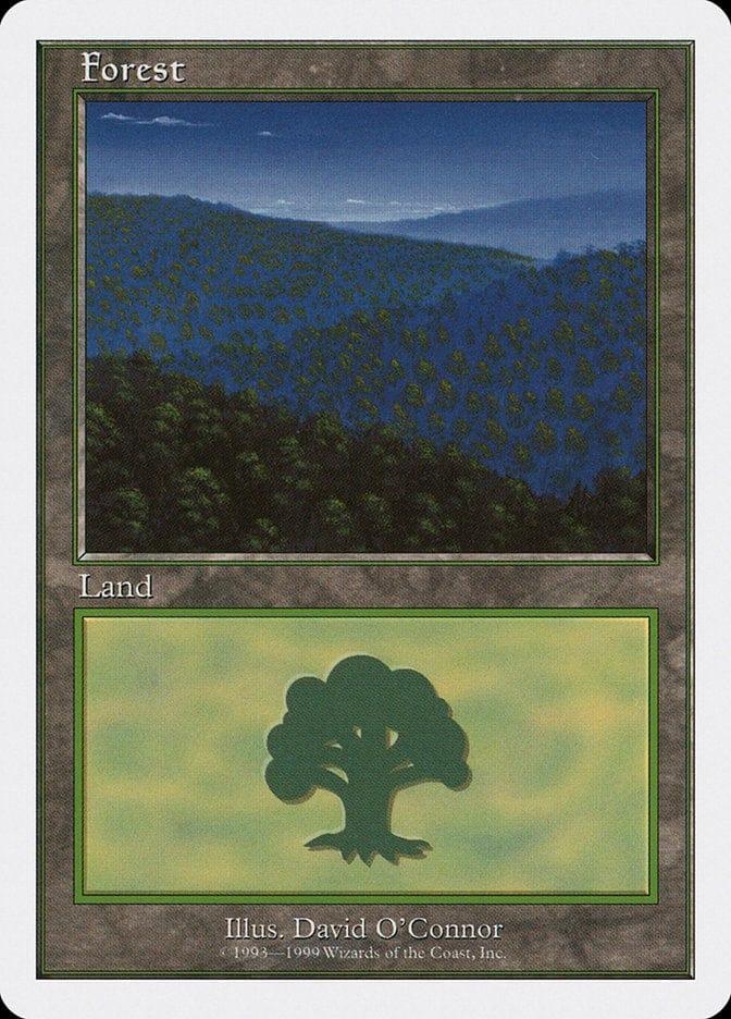 Magic: The Gathering MTG Single Forest (102) [Battle Royale Box Set]