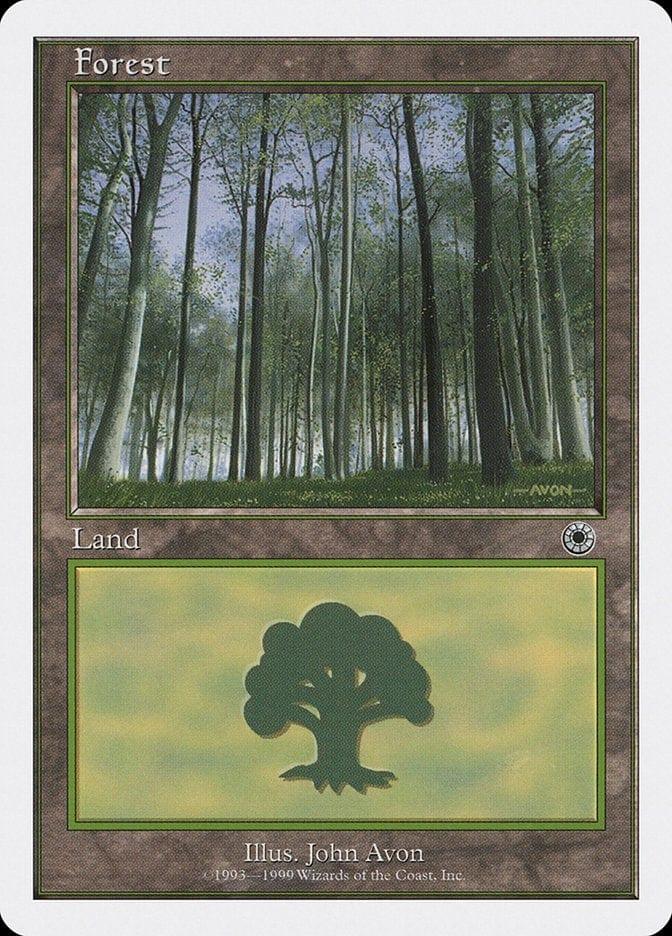 Magic: The Gathering MTG Single Forest (104) [Battle Royale Box Set]