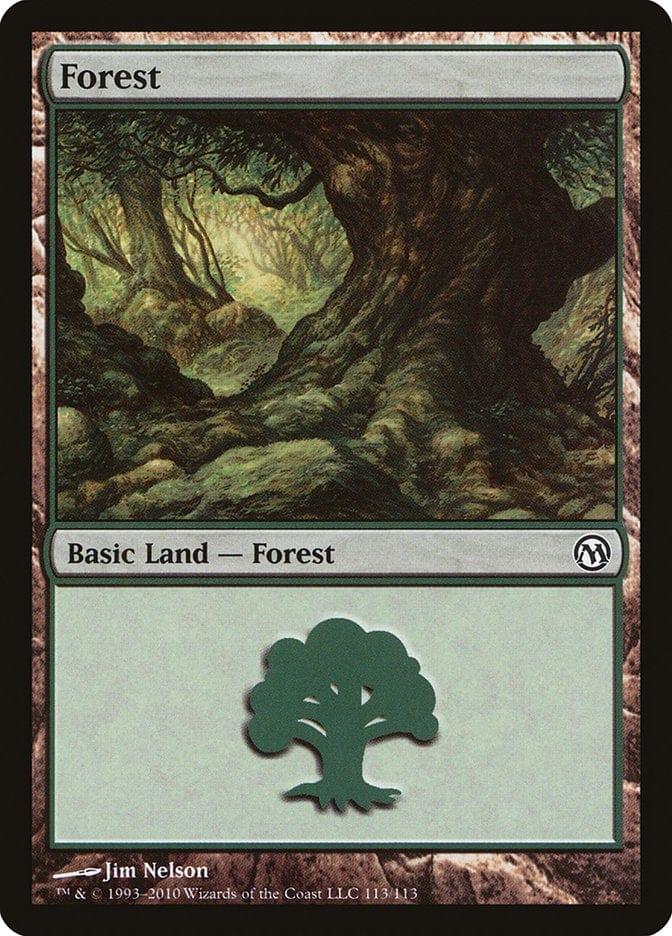 Magic: The Gathering MTG Single Forest (113) [Duels of the Planeswalkers]