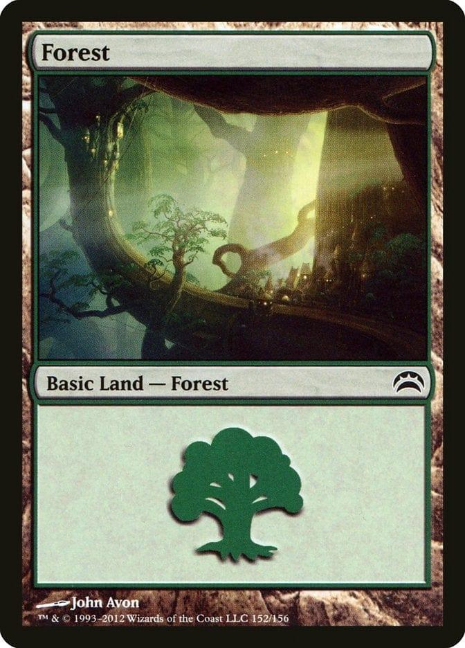 Magic: The Gathering MTG Single Forest (152) [Planechase 2012]