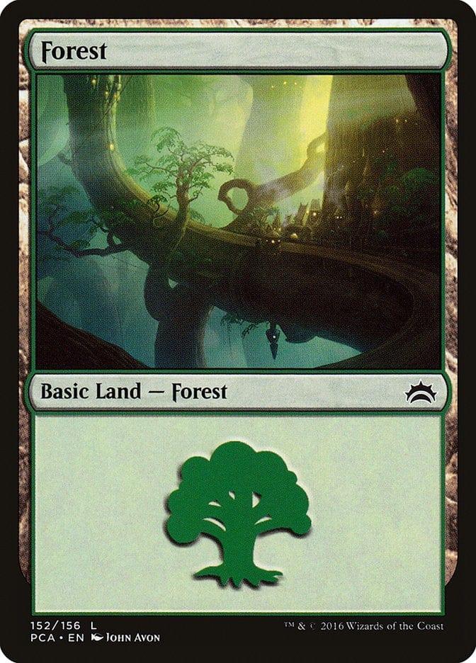Magic: The Gathering MTG Single Forest (152) [Planechase Anthology]