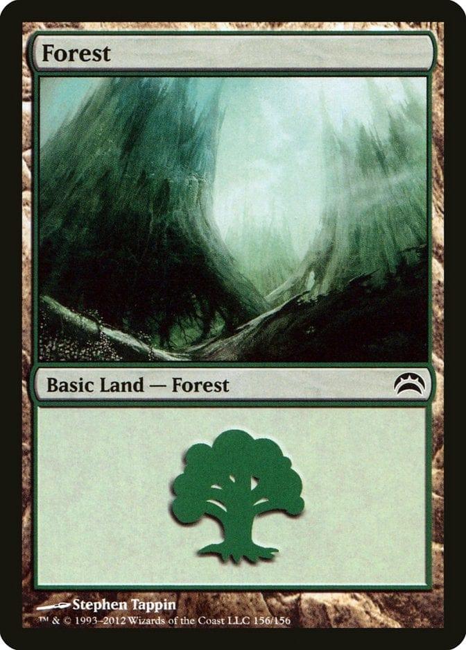 Magic: The Gathering MTG Single Forest (156) [Planechase 2012]