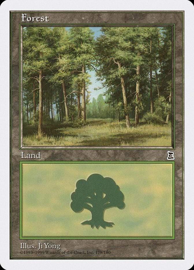 Magic: The Gathering MTG Single Forest (179) [Portal Three Kingdoms]