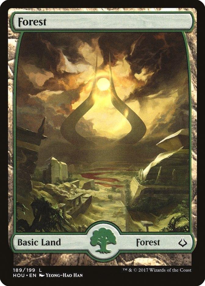 Magic: The Gathering MTG Single Forest (189) [Hour of Devastation]