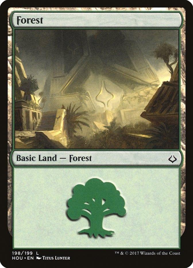 Magic: The Gathering MTG Single Forest (198) [Hour of Devastation]