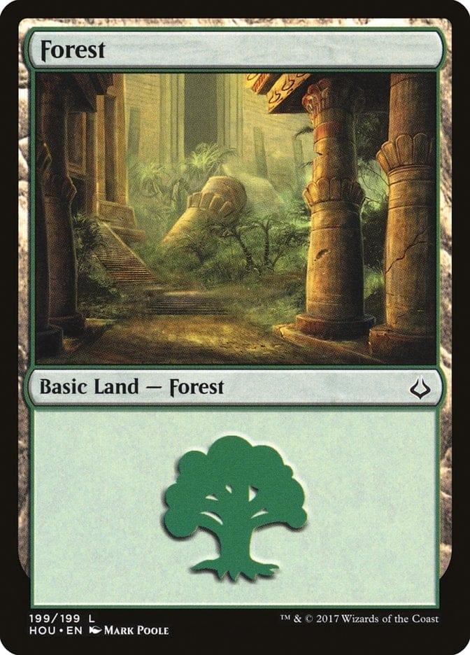 Magic: The Gathering MTG Single Forest (199) [Hour of Devastation]