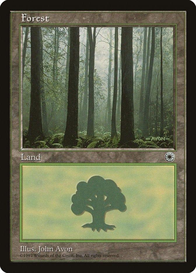 Magic: The Gathering MTG Single Forest (214) [Portal]