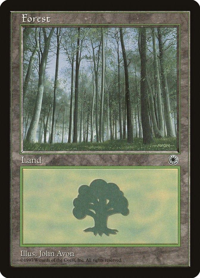 Magic: The Gathering MTG Single Forest (215) [Portal]