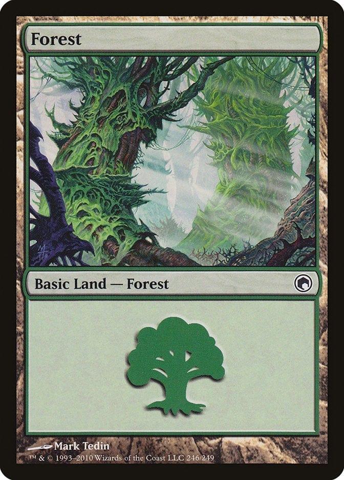 Magic: The Gathering MTG Single Forest (246) [Scars of Mirrodin]