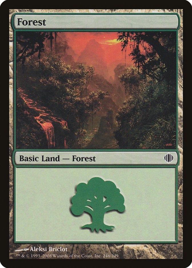 Magic: The Gathering MTG Single Forest (246) [Shards of Alara]