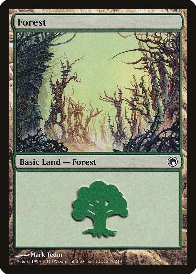 Magic: The Gathering MTG Single Forest (247) [Scars of Mirrodin]