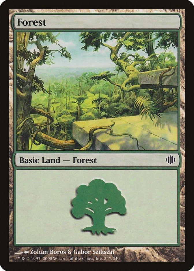 Magic: The Gathering MTG Single Forest (247) [Shards of Alara]