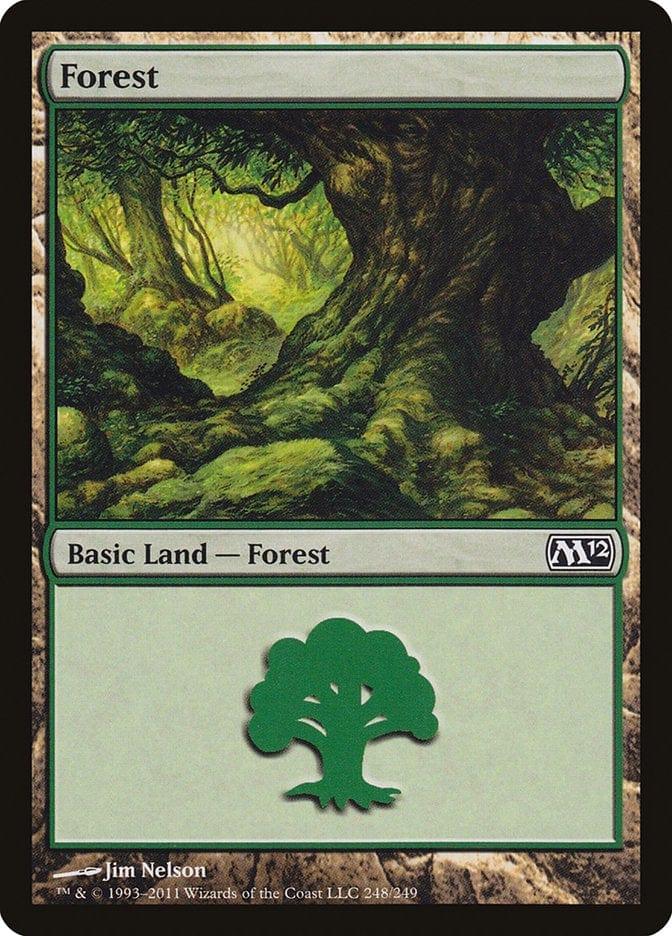 Magic: The Gathering MTG Single Forest (248) [Magic 2012]