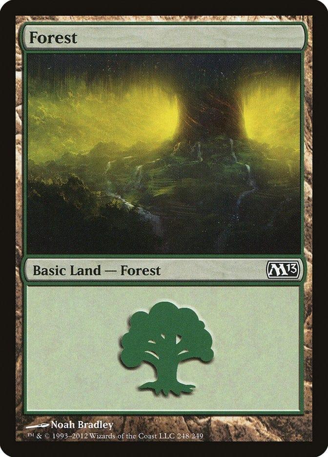 Magic: The Gathering MTG Single Forest (248) [Magic 2013]