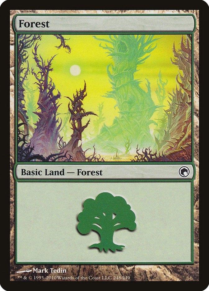 Magic: The Gathering MTG Single Forest (248) [Scars of Mirrodin]