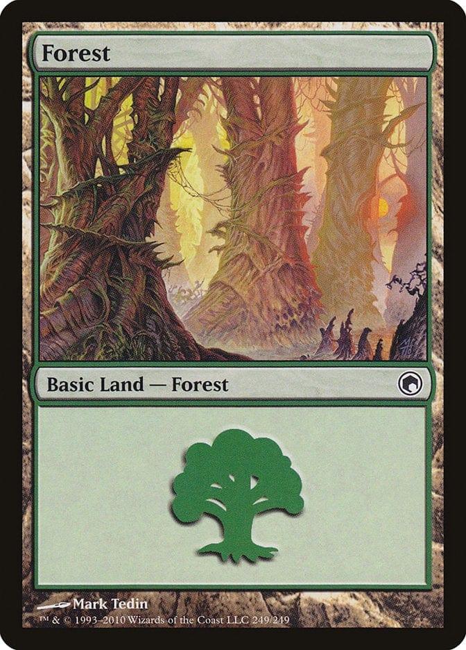 Magic: The Gathering MTG Single Forest (249) [Scars of Mirrodin]