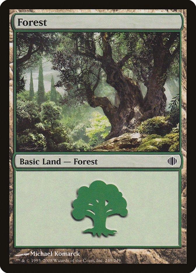Magic: The Gathering MTG Single Forest (249) [Shards of Alara]