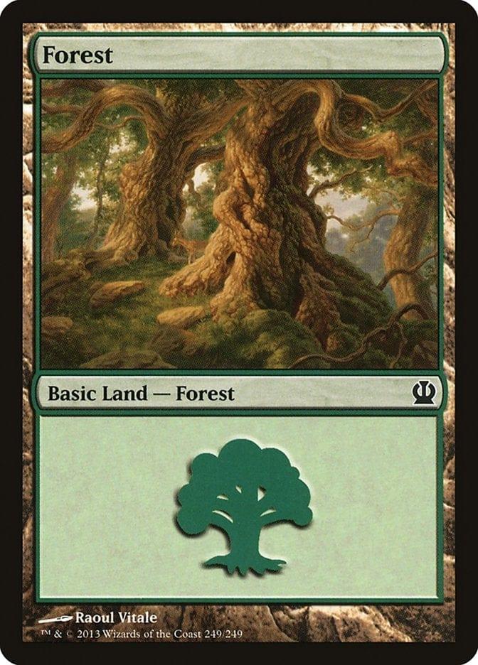 Magic: The Gathering MTG Single Forest (249) [Theros]