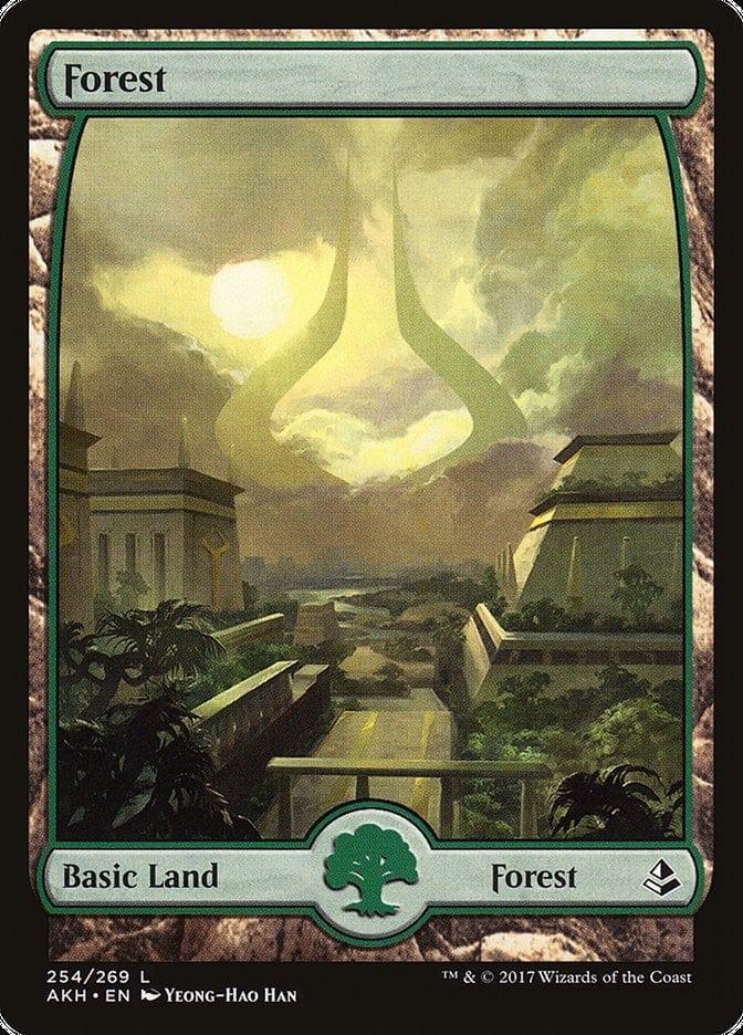 Magic: The Gathering MTG Single Forest (254) [Amonkhet]