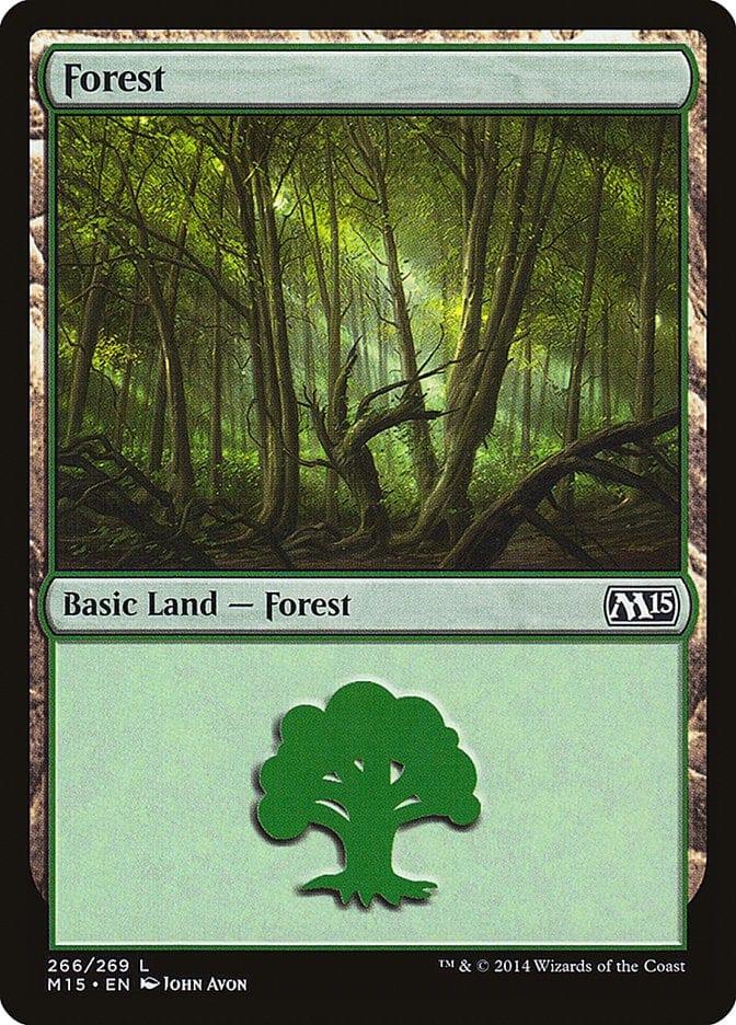 Magic: The Gathering MTG Single Forest (266) [Magic 2015]