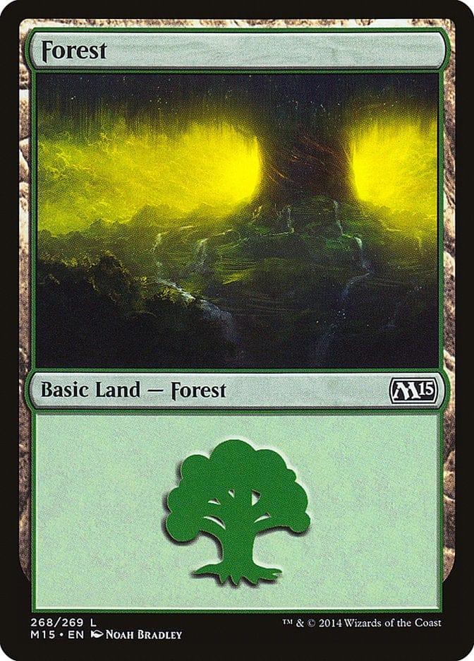 Magic: The Gathering MTG Single Forest (268) [Magic 2015]