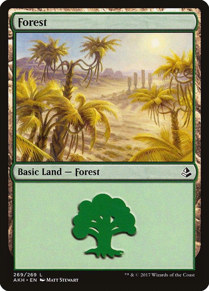 Magic: The Gathering MTG Single Forest (269) [Amonkhet]
