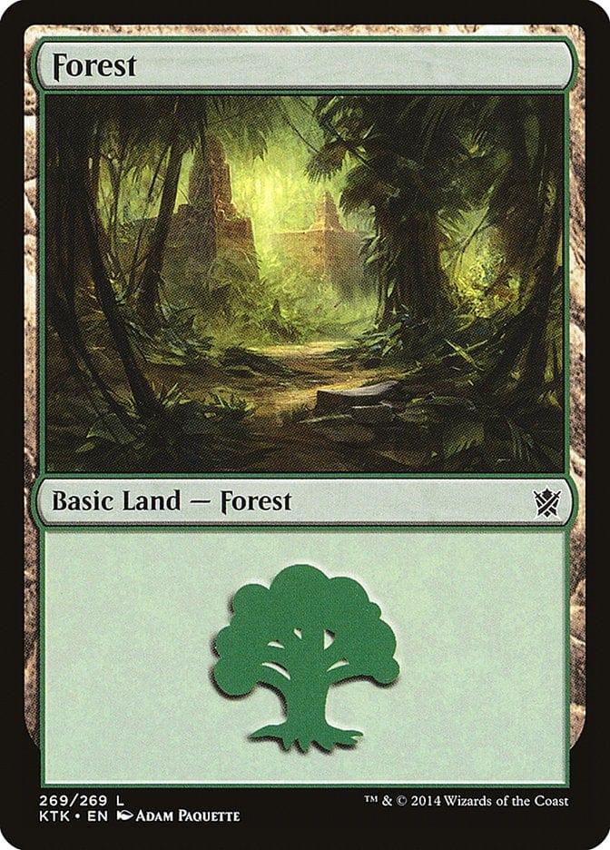Magic: The Gathering MTG Single Forest (269) [Khans of Tarkir]