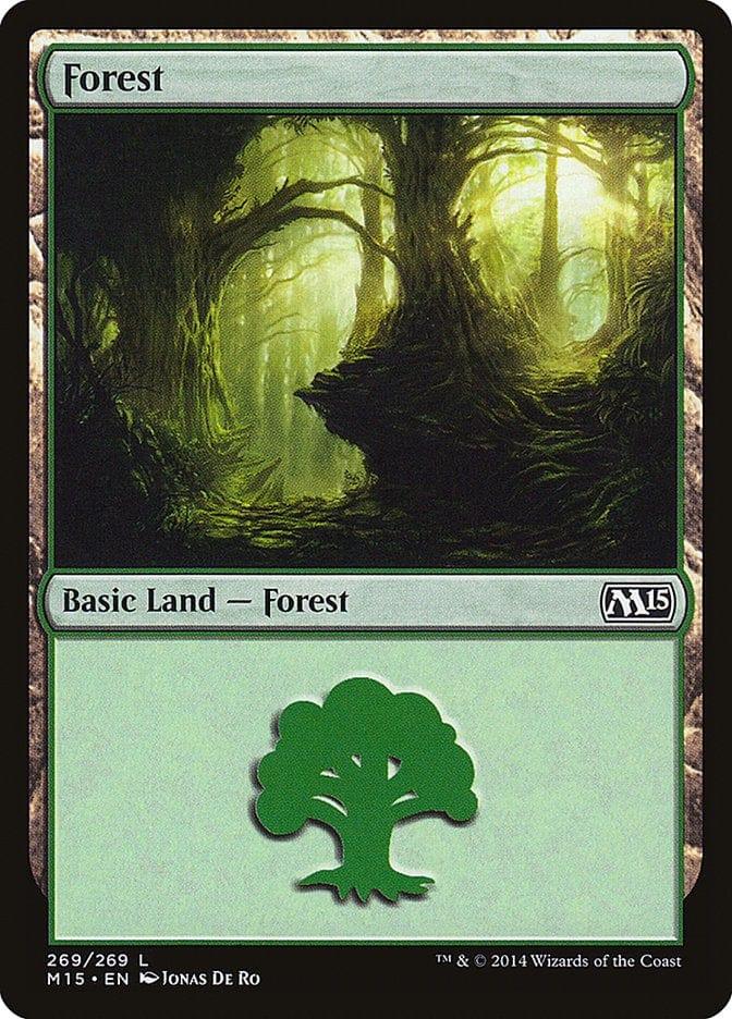 Magic: The Gathering MTG Single Forest (269) [Magic 2015]