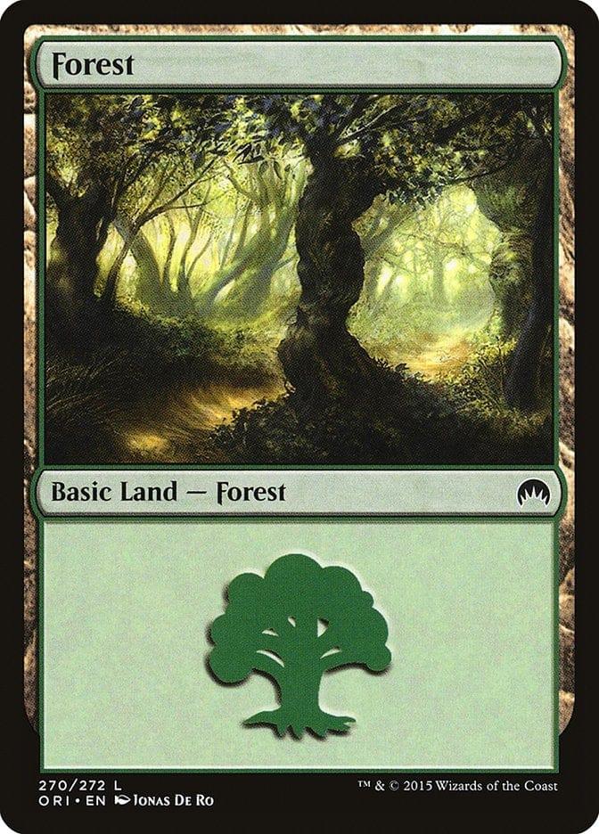 Magic: The Gathering MTG Single Forest (270) [Magic Origins]
