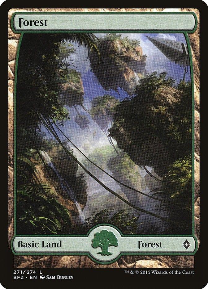 Magic: The Gathering MTG Single Forest (271) [Battle for Zendikar]