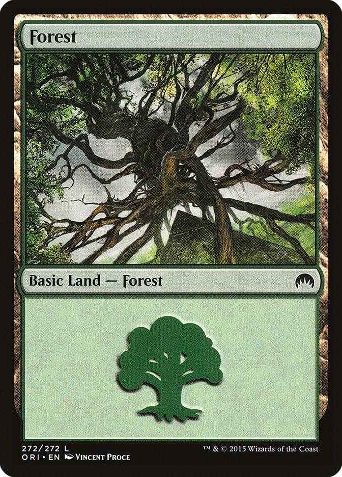 Magic: The Gathering MTG Single Forest (272) [Magic Origins]