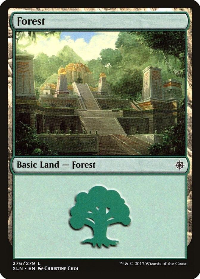 Magic: The Gathering MTG Single Forest (276) [Ixalan]